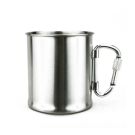 Mug en acier inoxydable avec mousqueton
