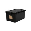 Boîte de rangement - 50 litres - Noir