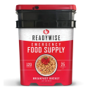 Ration de survie petit-déjeuner ReadyWise 120 jours