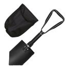 Pelle de survie trifold noire
