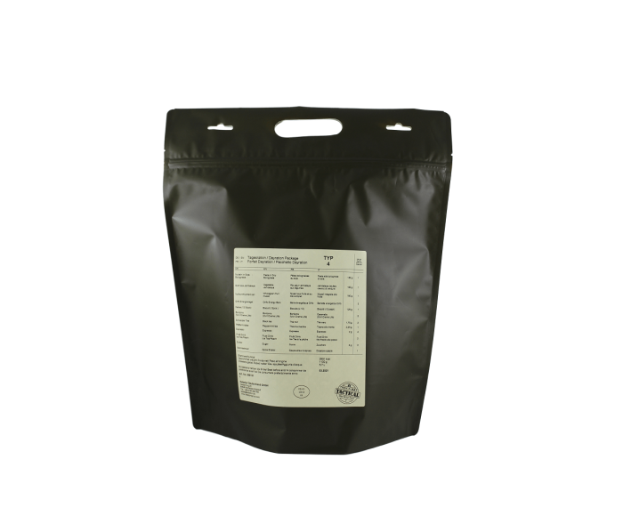 Ration d'urgence militaire végétarienne Katadyn