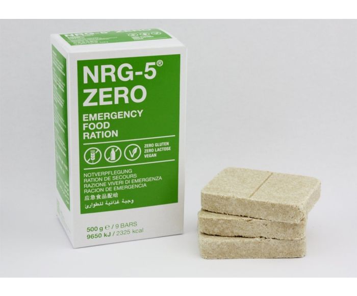 Rations de survie NRG 5 pour une jour (conservables pendant 20 ans) main product photo