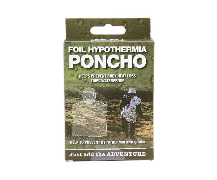 Poncho d'urgence Hypothermie main product photo