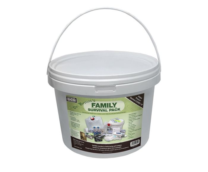 Kit de survie familial pour l'isolement à domicile main product photo