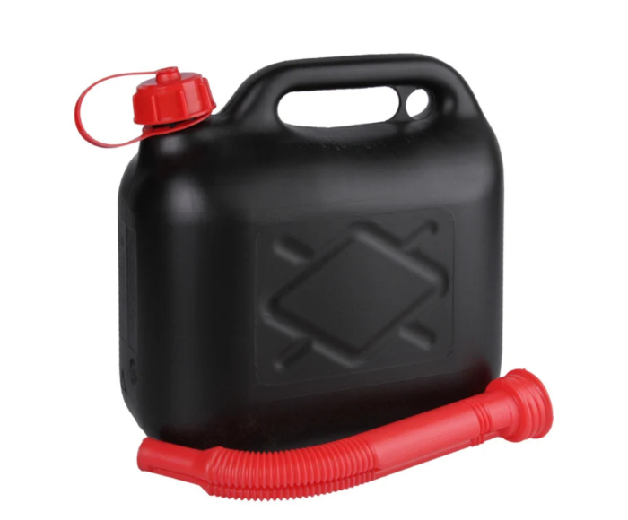 Jerrican en plastique pour carburant 5 litres main product photo