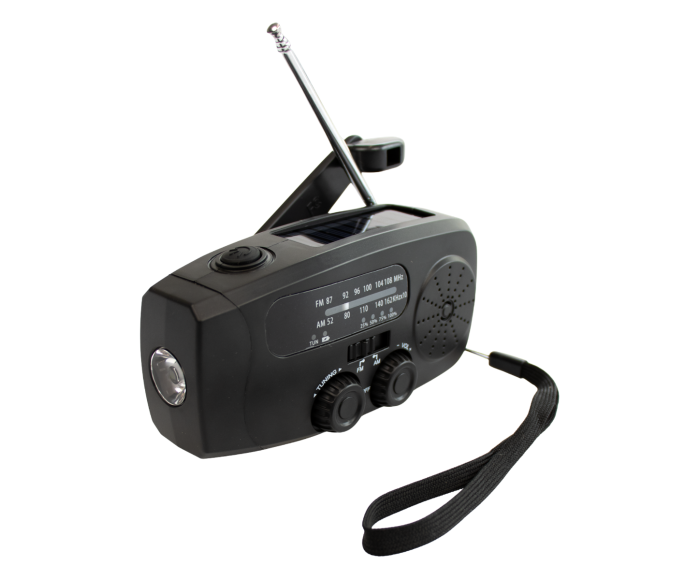 Radio d'urgence Emplay noire