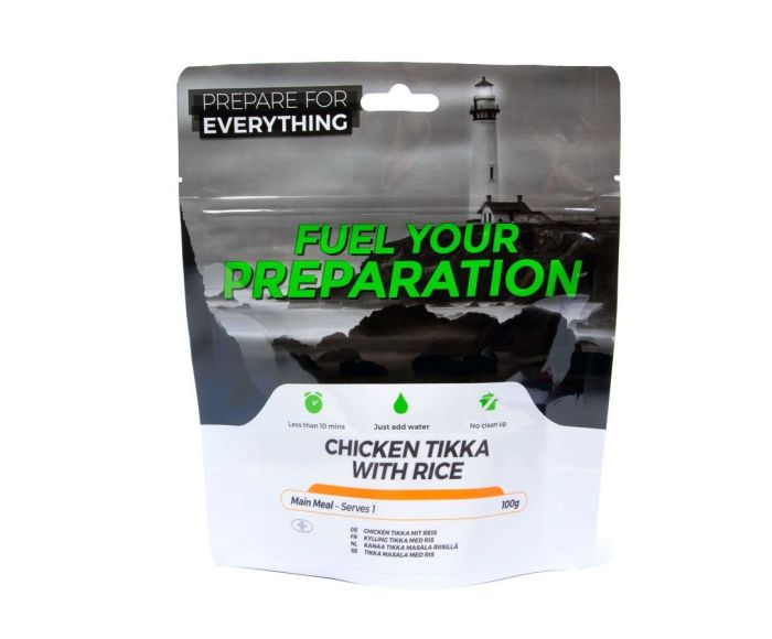 Ration d’urgence Légumes Tikka Végétariens main product photo