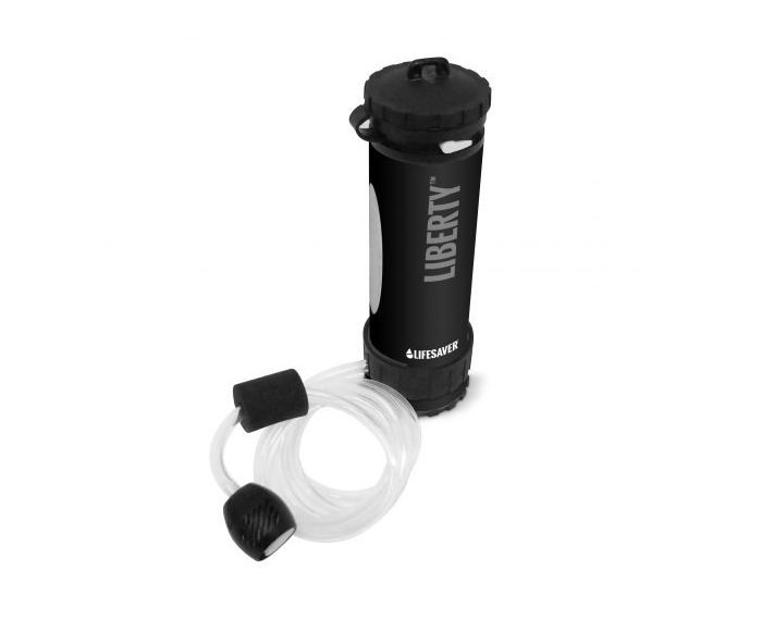 Lifesaver Liberty 2000 noir – Gourde avec filtre à eau