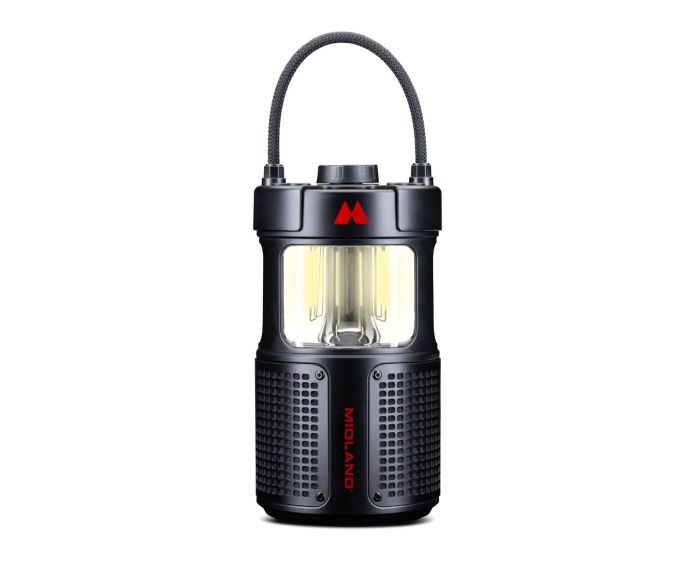Lampe torche LED Midland ER avec haut-parleur Bluetooth