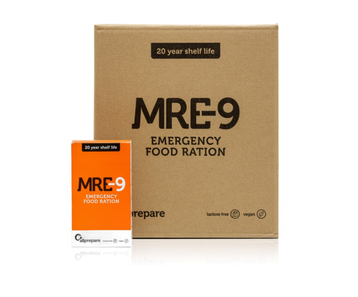 Ration d'urgence MRE-9 pour 24 jours main product photo