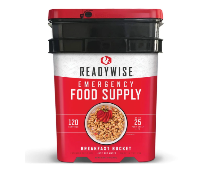 Ration de survie petit-déjeuner ReadyWise 120 jours main product photo