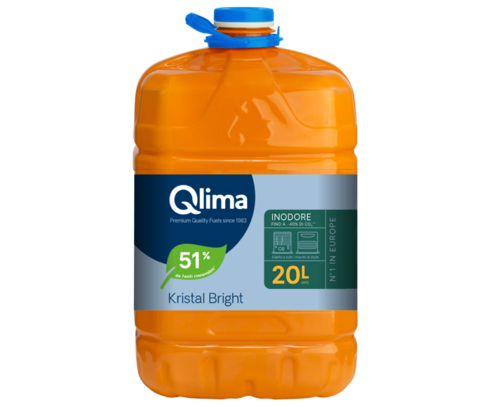 Qlima Kristal Bright 20L, combustible pour poêle à pétrole
