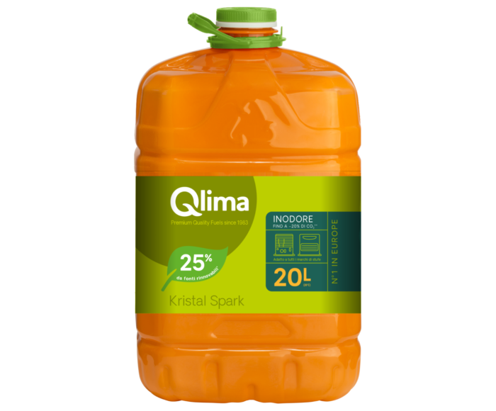 Qlima Kristal Spark 20 L, combustible pour poêle à pétrole