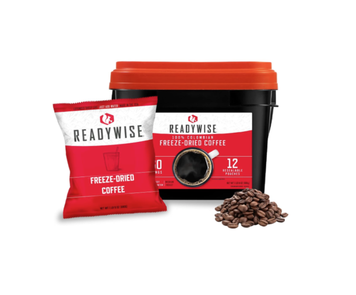 ReadyWise ration de survie au café main product photo