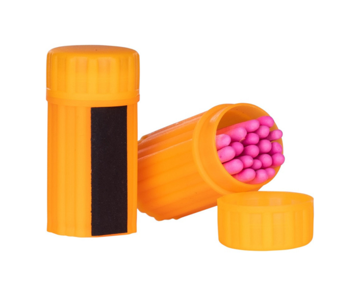 Allumettes de survie résistantes au vent et à l'eau, 20 pièces main product photo