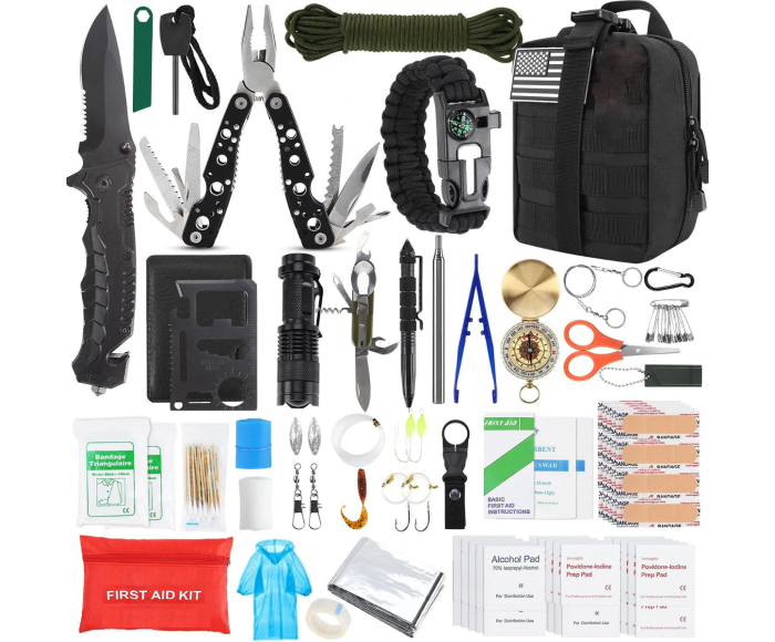 Kit de survie militaire
