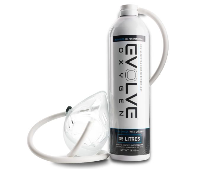 Evolve Oxygen 35L + masque à oxygène main product photo