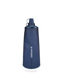 Lifestraw Peak Series Squeeze Bottle - 1L Bleu Montagne