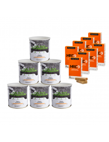 Fuel Your Preparation ration d'urgence végétarienne 14 jours