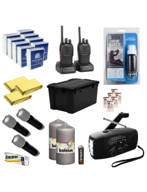 Kit d'urgence panne de courant 3 jours 3 personnes