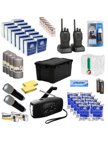 Kit d'urgence panne de courant 7 jours 2 personnes