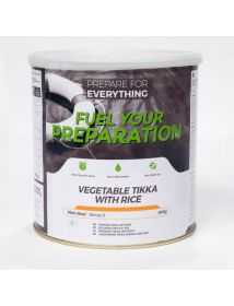 Ration d’urgence : légumes Tikka avec riz