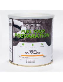 Rations de nourriture d’urgence – Pâtes à la bolognaise