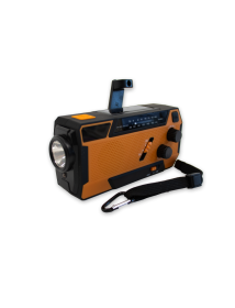 Radio d'urgence multifonctionnelle à piles