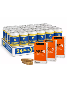 Rations d'urgence pour 72 heures - longue conservation (nourriture et eau)