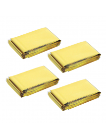 Reddingsdeken 4-PACK (NAVO goedgekeurd)