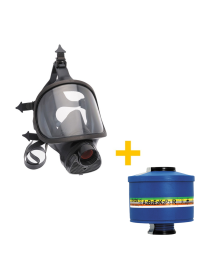 Spasciani TR82 masque facial complet + filtre combiné