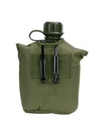 Bouteille de terrain verte