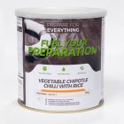 Emergency Food Chili Végétarienne aux Légumes avec Riz Boîte