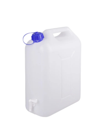 Jerrican de 10 litres avec robinet pour eau et denrées alimentaires Jerrican de 10 litres avec robinet pour eau et denrées alimentaires