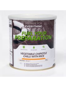Emergency Food Chili Végétarienne aux Légumes avec Riz Boîte