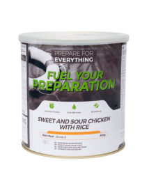 Poulet aigre-doux avec riz de Fuel Your Preparation Poulet aigre-doux avec riz de Fuel Your Preparation