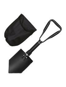 Pelle de survie trifold noire Pelle de survie trifold noire