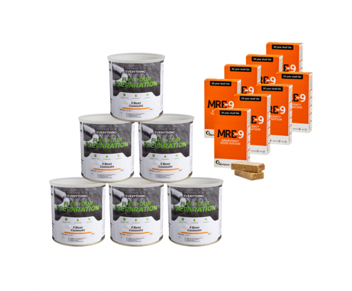 Fuel Your Preparation ration d'urgence végétarienne 14 jours