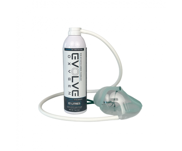 Evolve Oxygen 22L + masque à oxygène