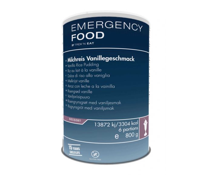 Katadyn Ration d’urgence Pudding de Riz à la Vanille Boîte