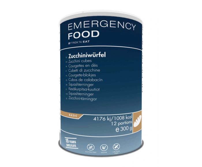 Katadyn Ration d’Urgence Courgette en Dés en Boîte