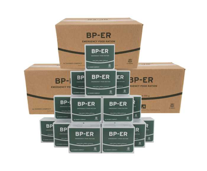 BP-ER Ration d'urgence de 3 mois
