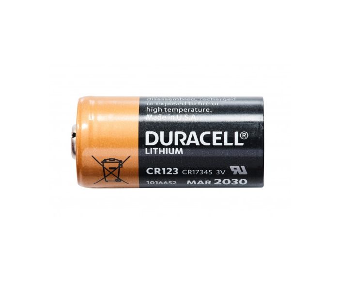 Pile Duracell CR123A main product photo