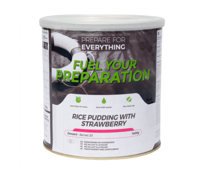 Emergency Food Riz au Lait à la Fraise