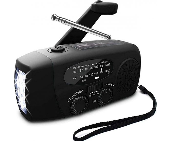 Emplay Radio d’Urgence Noire main product photo