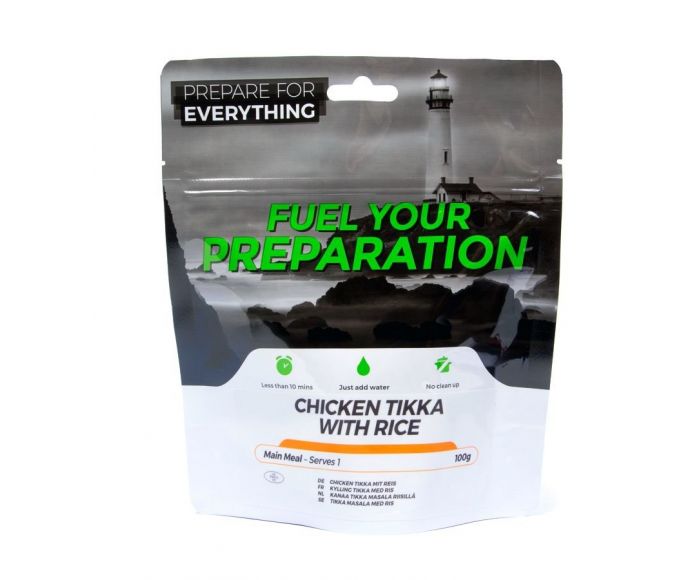 Ration d’urgence Légumes Tikka Végétariens