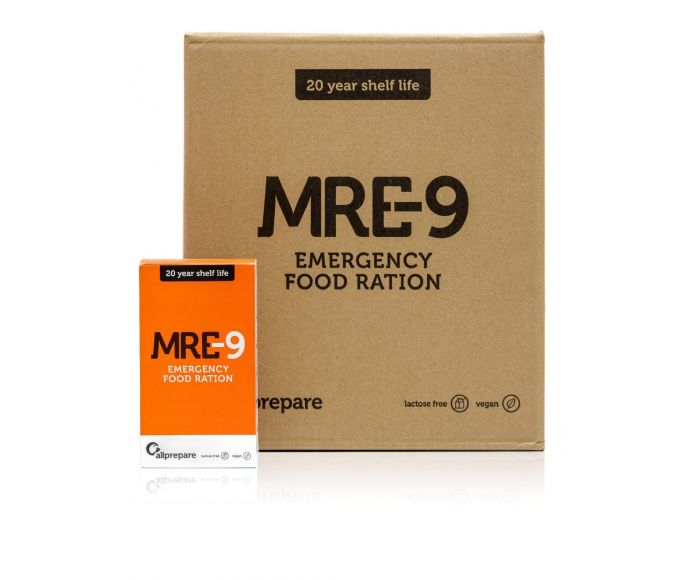 Kit Survie SOS Food Lab : Ration 2400 Kcal + 6 Sachets D'eau - 5 Ans