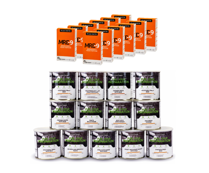 Ration d'urgence Fuel Your Preparation 30 jours