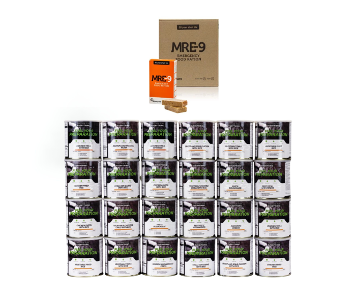 Fuel Your Preparation ration d'urgence 60 jours