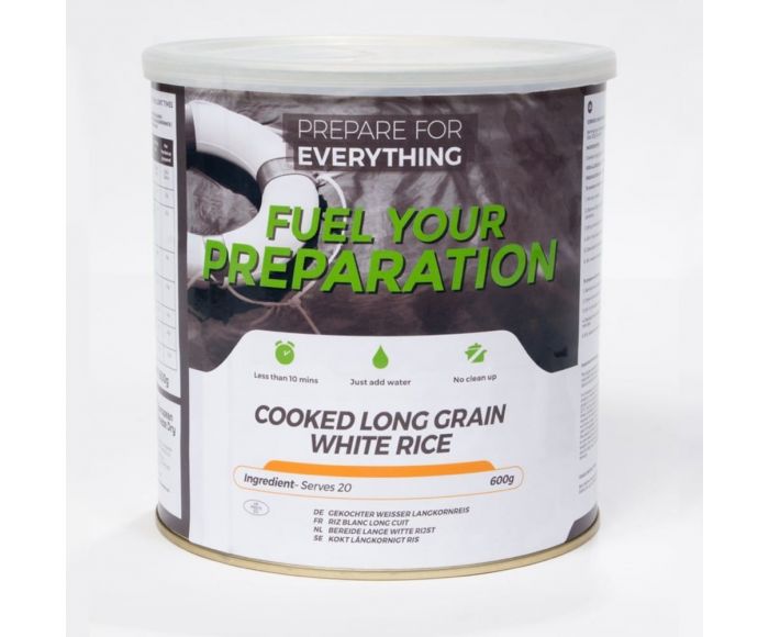 Emergency Food Riz Blanc Boîte